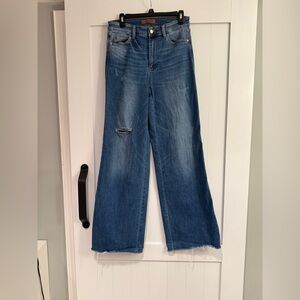 Judy Blue 9/29 retro wide leg jeans